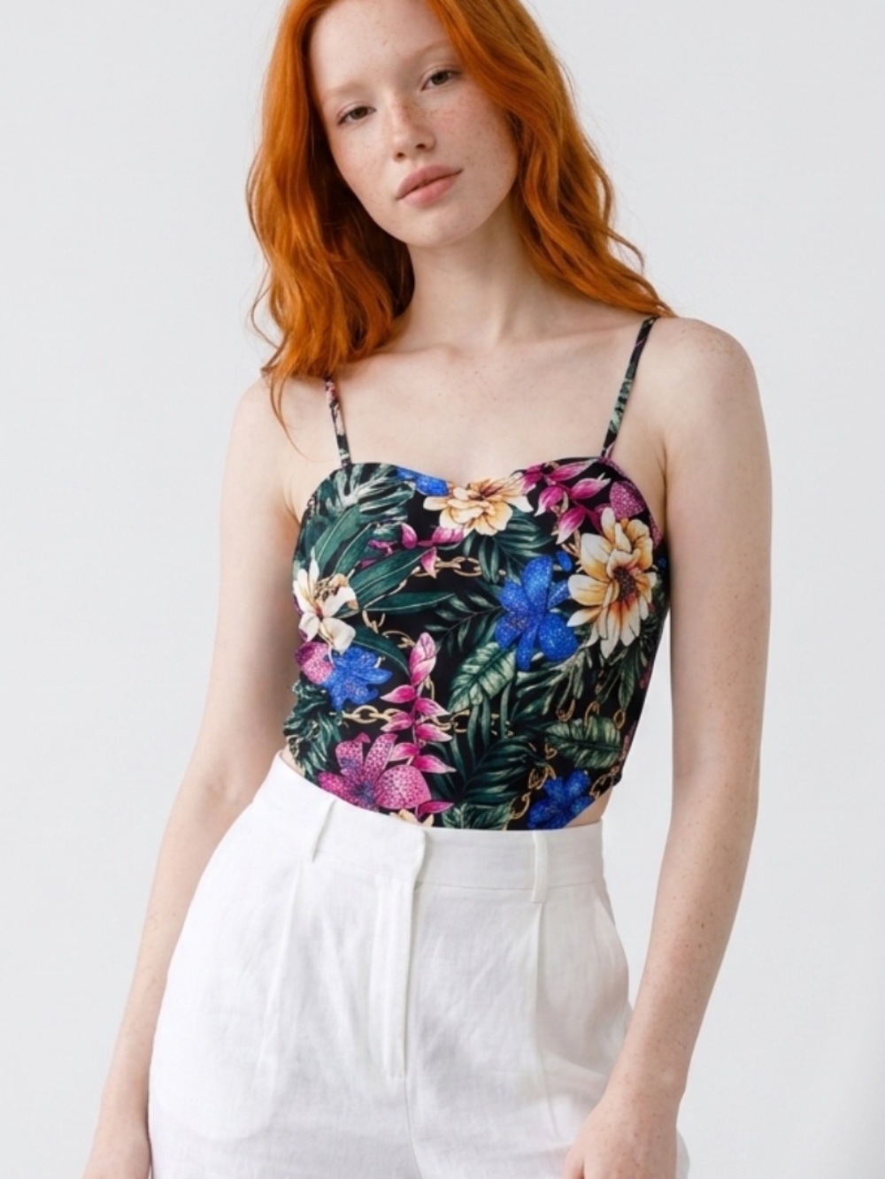 NWOT - Floral Print Camisole/Tank Top
